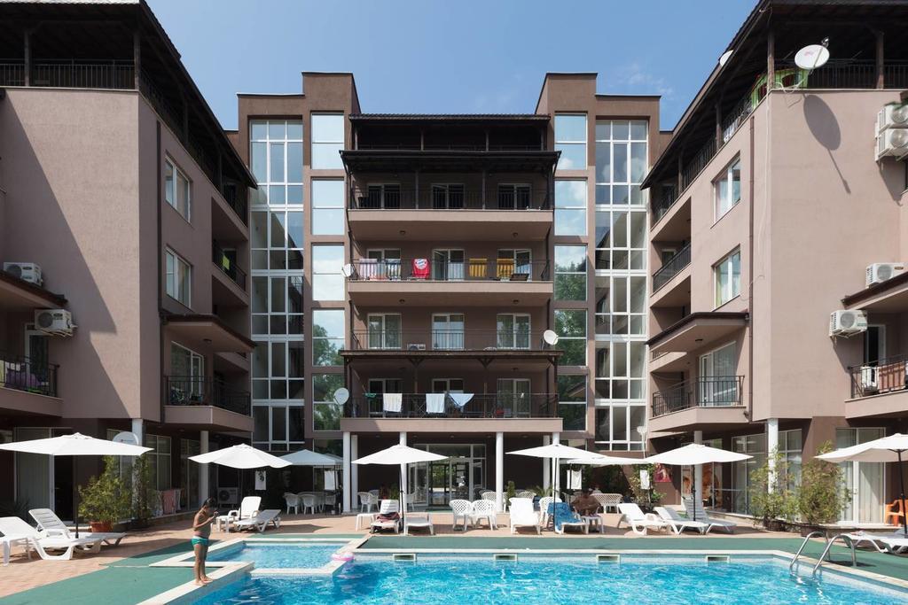 Santa Sofia Studio Apartment Sunny Beach Exterior foto